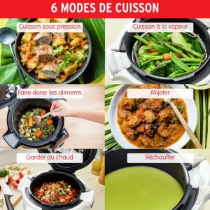 Multicuiseur intelligent cookeo CE85B510 - Rouge