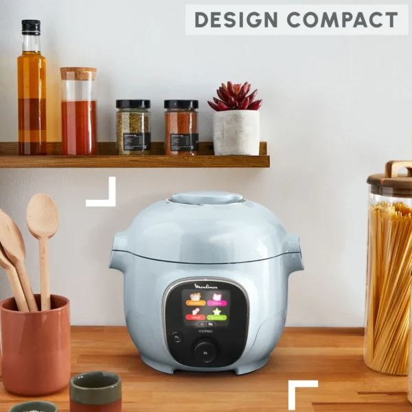 Multicuiseur intelligent Cookeo + Mini CE880410 - Bleu