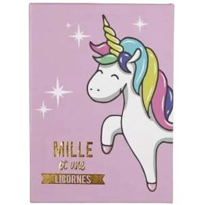 Notes Adhésives Licorne 11cm Rose