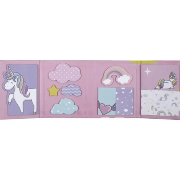 Notes Adhésives Licorne 11cm Rose