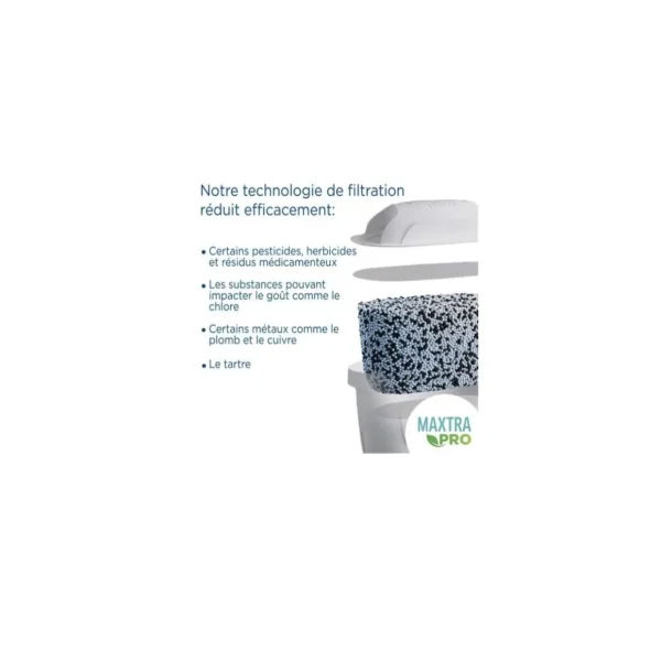 Pack de 4 cartouches maxtra pro pour carafe + 2 offertes - 1053882