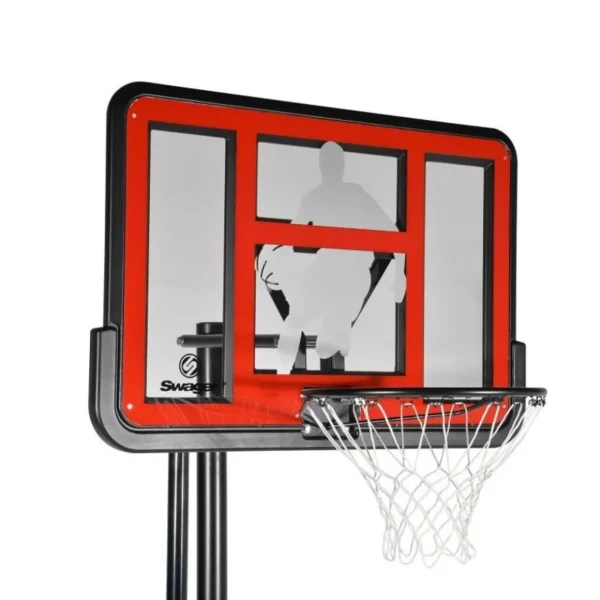 Panier de Basketball sur Pied Mobile King Deluxe Hauteur Réglable de 2,30m à 3,05m