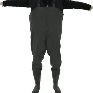 Pantalon échassier avec bottes Vert Pointure 42