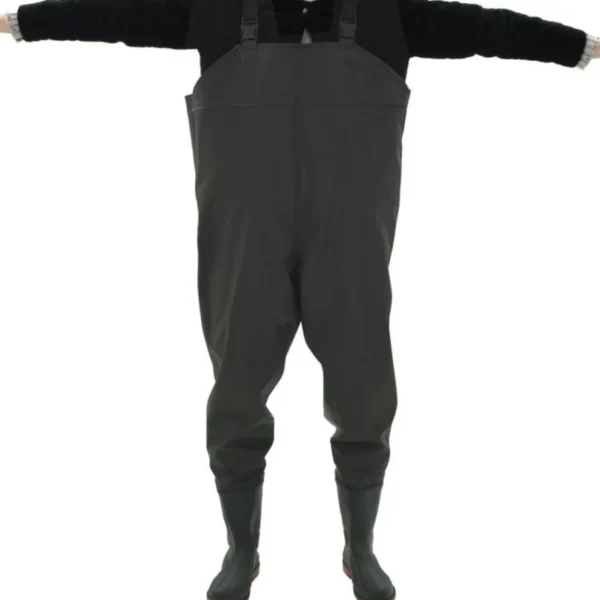 Pantalon échassier avec bottes Vert Pointure 42