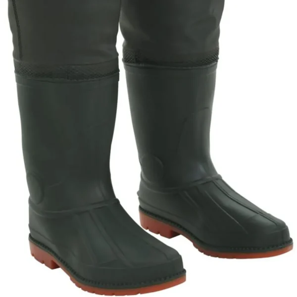 Pantalon échassier avec bottes Vert Pointure 42