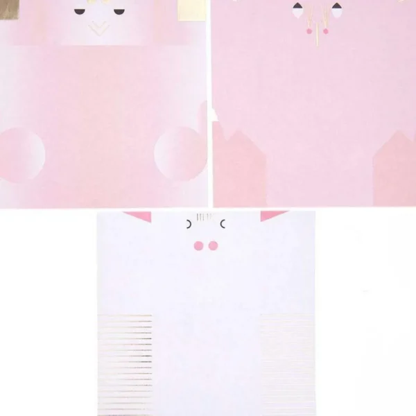 Papier d'origami de lapin, 30 feuilles