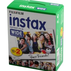 Papier photo instantané Instax Wide (x20)