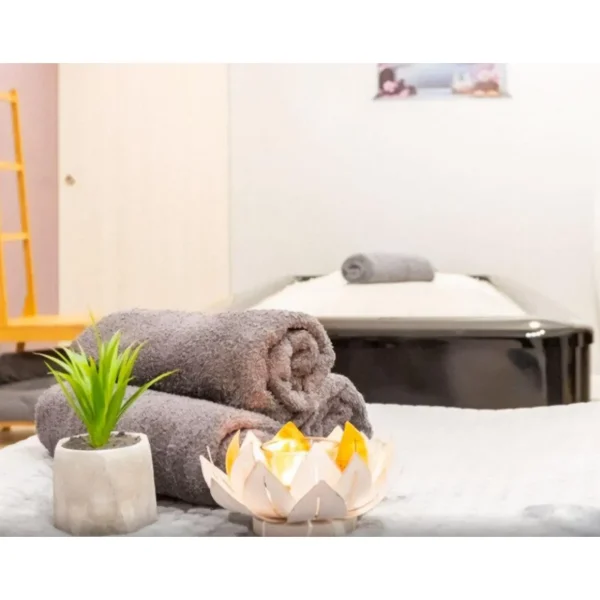 Parenthèse bien-être d'1h : modelage du dos et séance de Thermospa près de Nancy - Coffret Cadeau Bien-être