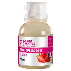 Parfum pour bougie - senteur Fraise 27 ml