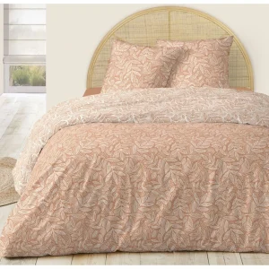Parure housse de couette en polyester imprimé VULCANIA