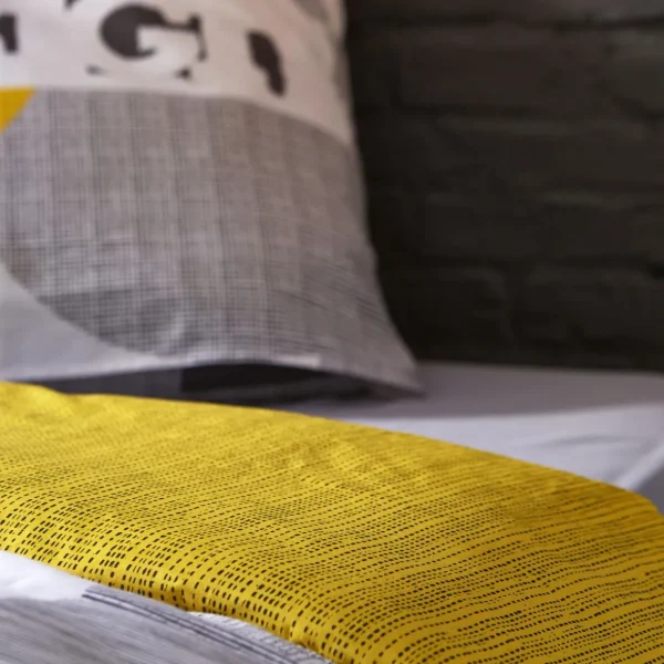 Parure housse de couette adulte coton 57 fils ARTY LOFT