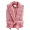 Peignoir Col Châle en Coton Tendresse Bois de Rose