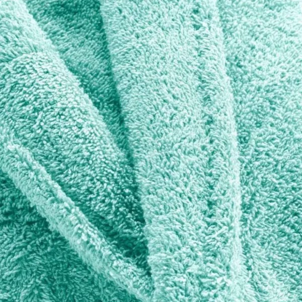 Peignoir Col Châle en Coton Tendresse Céladon