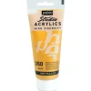 Peinture acrylique métallique - Or riche - 100 ml