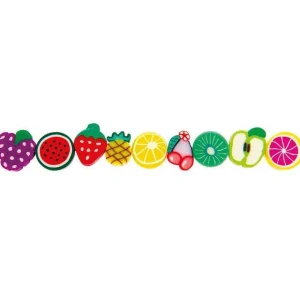 20 perles fruits 11 mm