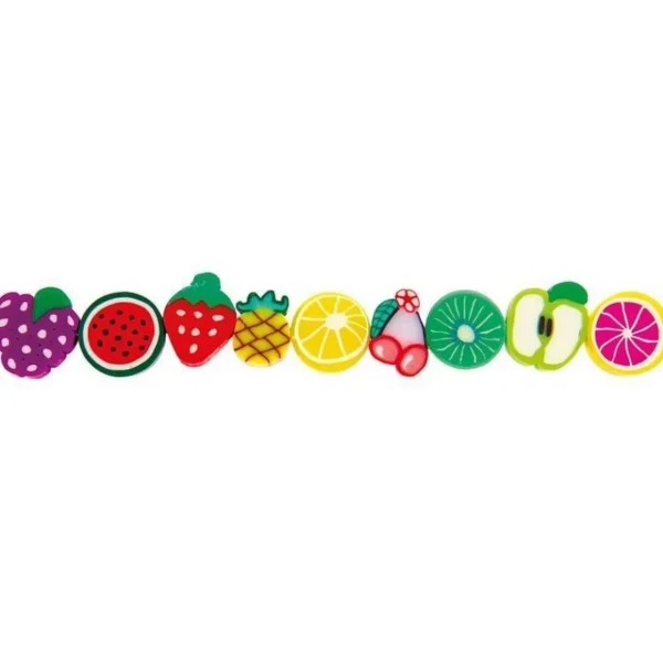 20 perles fruits 11 mm