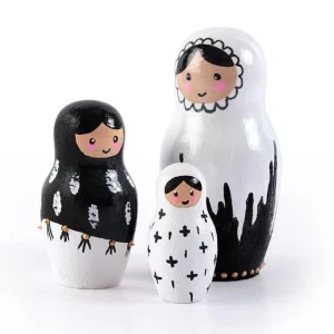 Petits moules à plâtre en latex - Poupées russes