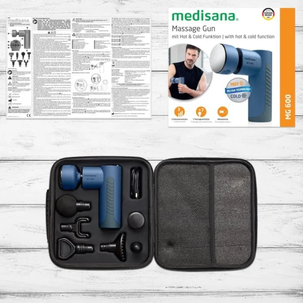 Pistolet de massage de massage MG 600 chaud et froid