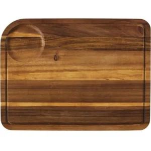 Planche à Découper en Bois Acacia 46cm Marron