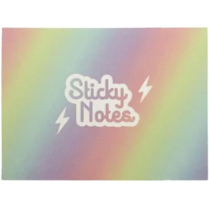 Planche de Notes Adhésives Pop 18cm Multicolore