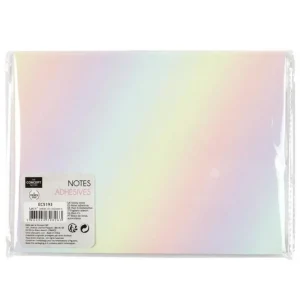 Planche de Notes Adhésives Pop 18cm Multicolore