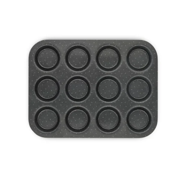 Plaque 12 petits gateaux PERFECT BAKE métal