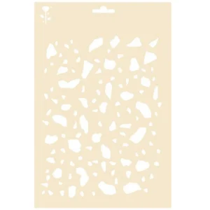 Pochoir motif Terrazzo - A4