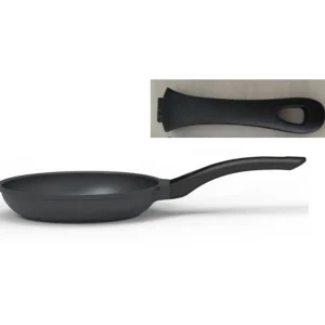 Poêle 24 cm aluminium tous feux dont induction - Noir