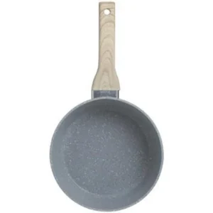 Poêle en Aluminium Nature 30cm Gris