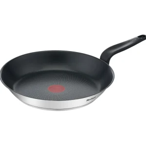 Poêle inox non revêtu 28 cm tous feux dont induction PRIMARY