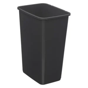 Poubelle de Cuisine 2 Ouvertures 25L Gris & Noir