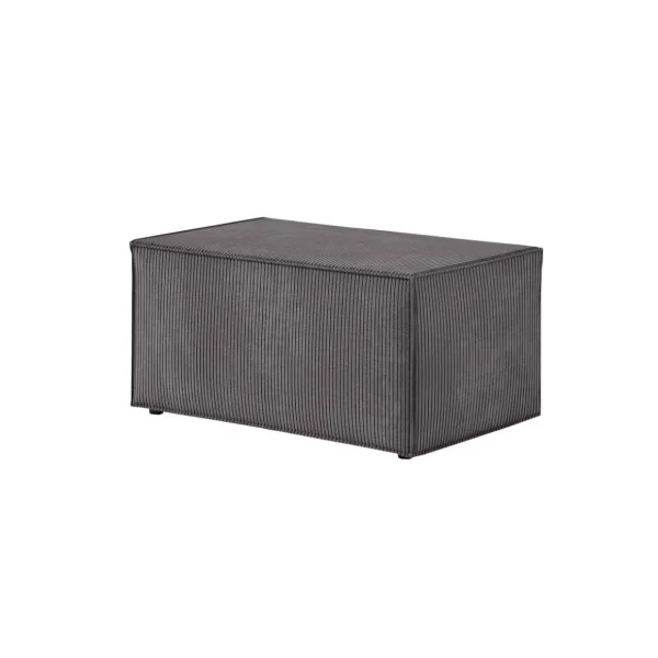 Pouf velours côtelé DAPHNE