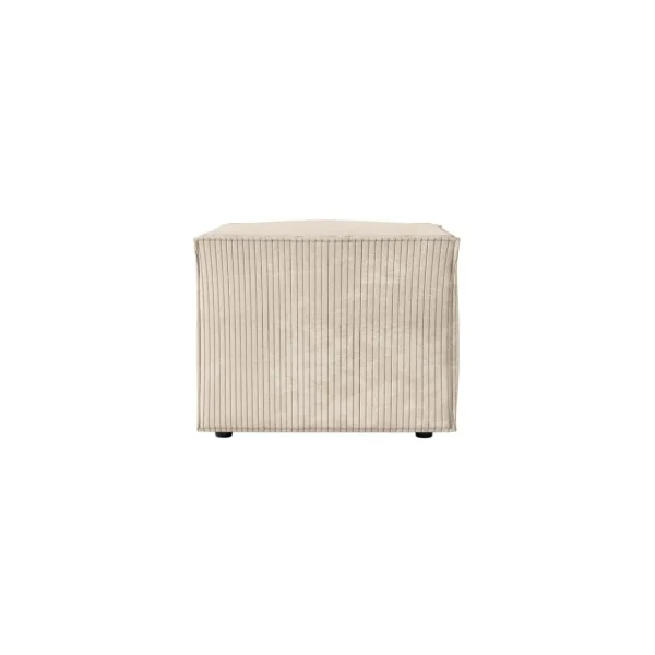 Pouf velours côtelé DAPHNE