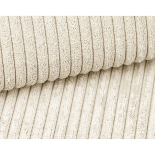 Pouf velours côtelé DAPHNE