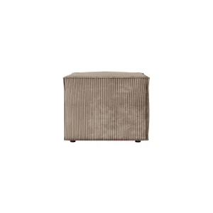 Pouf velours côtelé DAPHNE