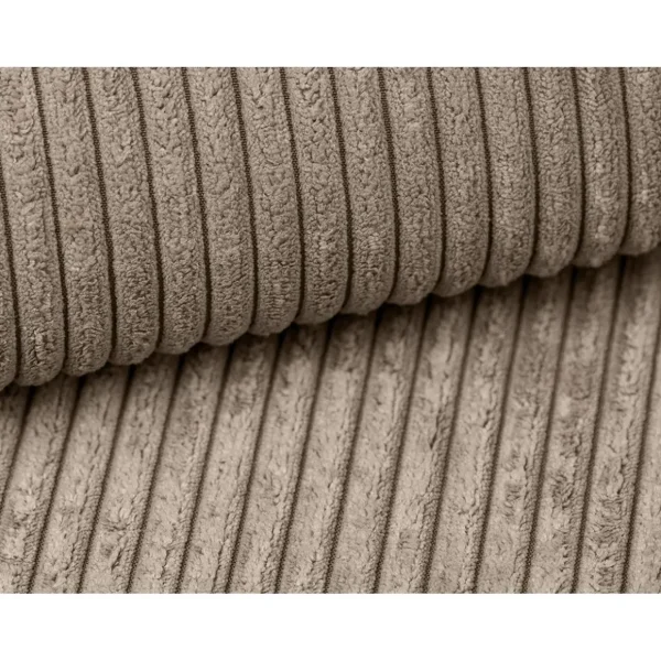 Pouf velours côtelé DAPHNE