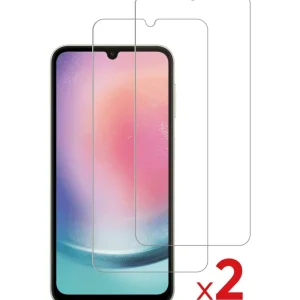 Protège écran Samsung A25 Verre trempé X2