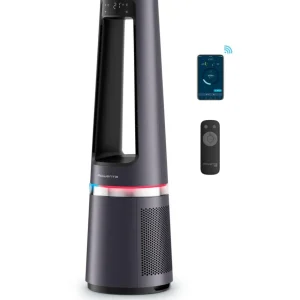 Purificateur d'air, ventilateur, chauffage Eclipse 3 en 1 connect QU5072F0