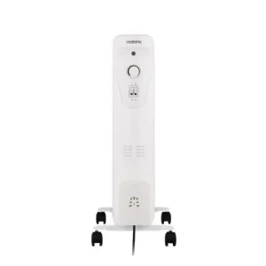 Radiateur électrique bain d'huile 2500W OCEANIC - 3 puissances - 11 éléments - Blanc - Mobile