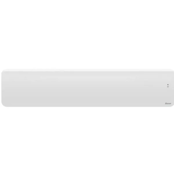Radiateur électrique connecté HEKLA plinthe blanc 1500W - inertie fonte