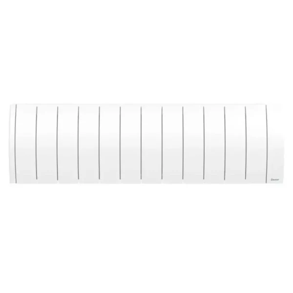 Radiateur électrique connecté IPALA bas 1400W blanc - inertie fluide