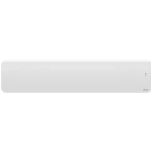 Radiateur électrique connecté HEKLA plinthe blanc 1000W - inertie fonte