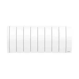 Radiateur électrique connecté IPALA bas 1000W blanc - inertie fluide