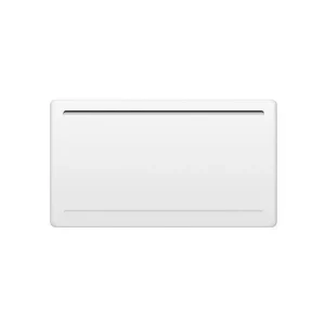 Radiateur électrique fixe a inertie seche céramique 1500W OCEANIC Rubis - Design galbé - Blanc - NF