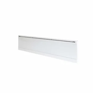Radiateur électrique long ADAX Connecté en Verre trempé - Blanc - 1000 W - 1380x210x91mm - IVER L 1