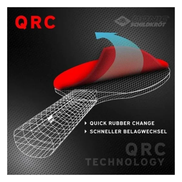 Raquette de tennis de table - SCHILDKRÖT - CARBOTEC 900