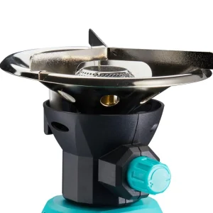 Rechaud gaz 1200W piezo Coque ABS + 8 Cartouches gaz 190 gr INTEC