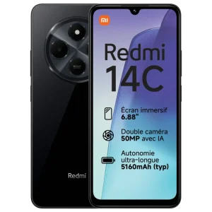 Redmi 14C 4G 128 Go - Noir