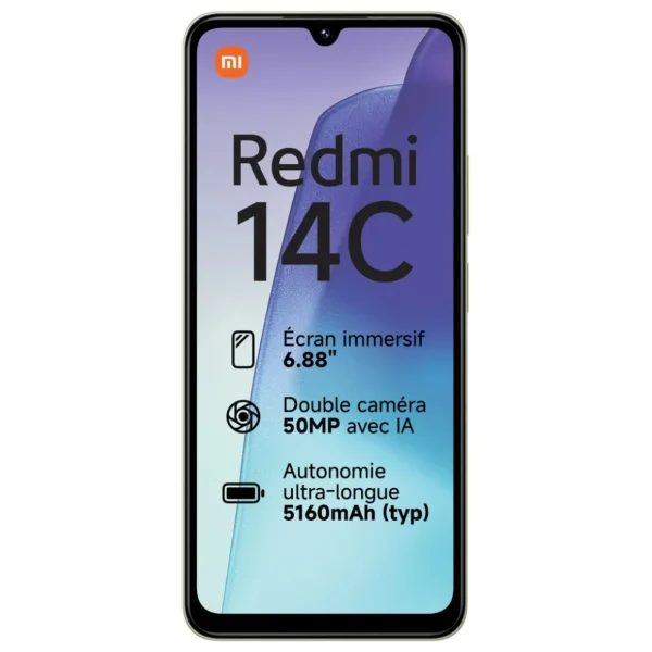 Redmi 14C 4G 128 Go - Vert