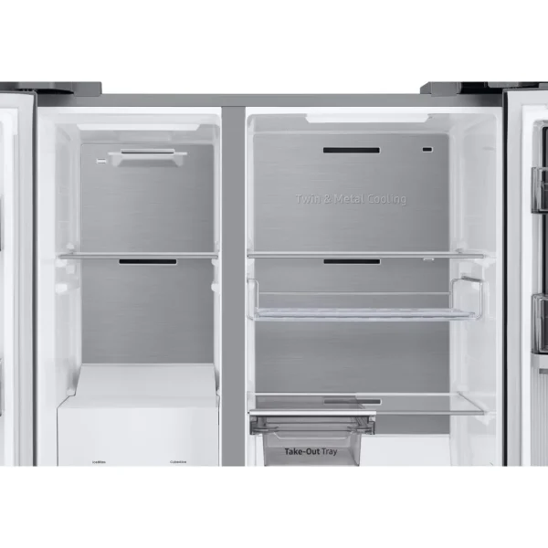 Réfrigérateur américain RH69CG895DS9, 645 L, Froid ventilé No Frost, D